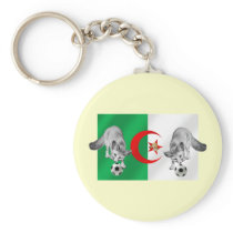 Algeria Les fennecs soccer lovers gifts Keychain