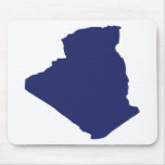 Algeria Map Mouse Pad