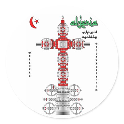 Algeria Oil Fields,Well Head,Sticker,Oil,Gas,Rigs by boozykelly