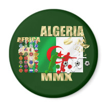 Algeria Soccer Football MMX Africa 2010 gifts Fridge Magnet