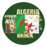 Algeria Soccer Football MMX Africa 2010 gifts Stickers