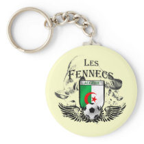 Algeria Soccer Keychain