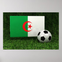 Algeria Soccer Print