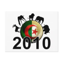 Algeria World Cup 2010 Post Card