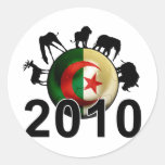Algeria World Cup 2010 Round Stickers