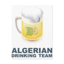 Algerian Drinking Team Post Cards
