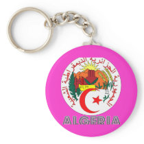 Algerian Emblem Key Chain