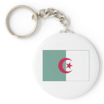 Algerian Flag Keychain