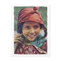 Algerian Girl Postcard