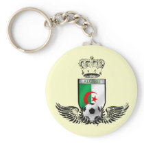 Algerie badge for Algerian football soccer kings Keychains