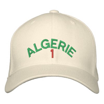 Algerie Embroidered Baseball Cap by zarouri