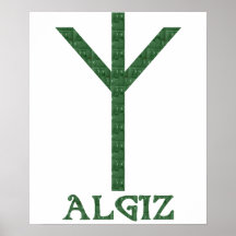 Algiz Posters