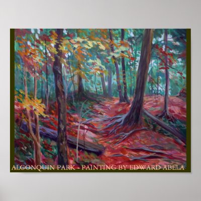 algonquin park ontario print by swieqi