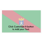 Alhama De Granada, Spain flag Business Cards