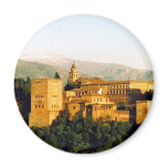 alhambra spain fridge magnet