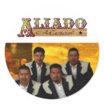 Aliado Musical Poster Stickers