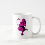 Alice and Flamingo Inked Pink Fill Mug