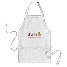 Alice and Friends in Wonderland Apron