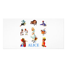 ALICE AND FRIENDS PHOTO CARDS