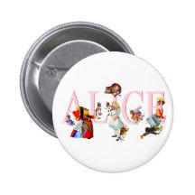 ALICE AND FRIENDS PINS