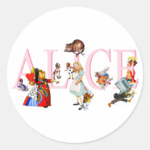 ALICE AND FRIENDS STICKERS