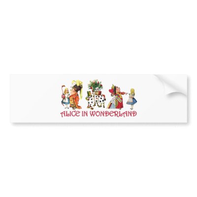 ALICE AND HER FRIENDS FROM WONDERLAND by cowboylove