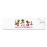 ALICE AND HER FRIENDS FROM WONDERLAND bumper stickers