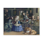 "Alice and Las Meninas" Postcard