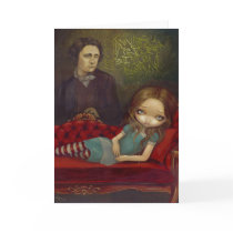 "Alice and Lewis" Greeting Card