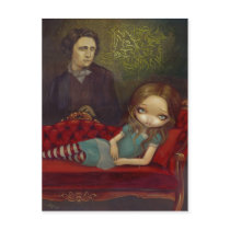 "Alice and Lewis" Postcard
