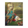 "Alice and the Bosch Birds" Postcard