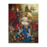 "Alice and the Bosch Monsters" Postcard
