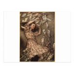 Alice and the Cards Postcard