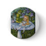 Alice and the Catapillar Pinback Button