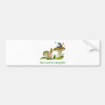 Alice and the Caterpillar Bumper Sticker