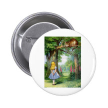 ALICE AND THE CHESHIRE CAT PINS