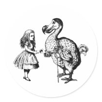 Alice and the Dodo Inked Black