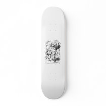 Alice and the Duchess Custom Skateboard