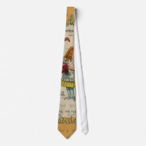 Alice and the Flamingo Tie