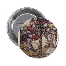 Alice and the Knave of Hearts Pinback Button