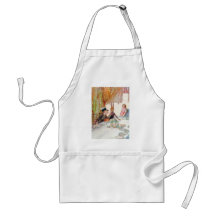 Alice and the Mad Hatter's Tea Party Aprons