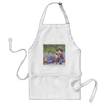 Alice and the Mad Hatter's Tea Party Aprons