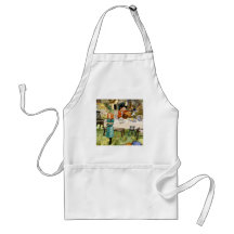 Alice and the Mad Hatter's Tea Party Aprons