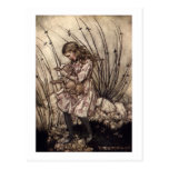 Alice and the Pig Baby Post Card