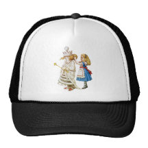 ALICE AND THE WHITE QUEEN HAT