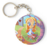 Alice and Wonderland keychains