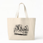 Alice at the Mad Tea Party Tote Bag