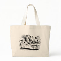 Alice at the Mad Tea Party Tote Bag