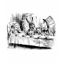 Alice at the Mad Tea Party Tshirt