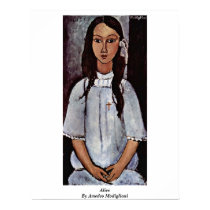 Alice By Amedeo Modigliani posters